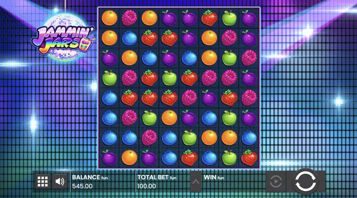 اللفات المجانية والكنوز في لعبة Jammin’ Jars demo